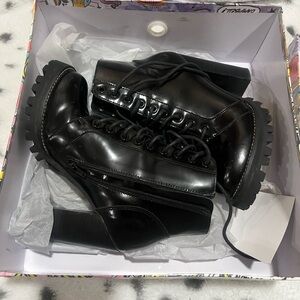 SUPER DEAL Jeffrey Campbell Combat Booties 🖤